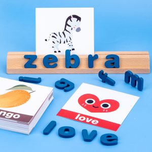 Children's Wooden Spelling Toys For Early Education Of English Alphabet Cognition